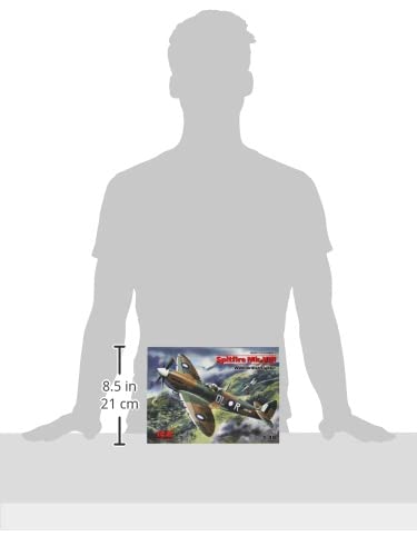 ICM 48067 - Avion de vânătoare britanic Spitfire Mk.VIII din Al Doilea Război Mondial