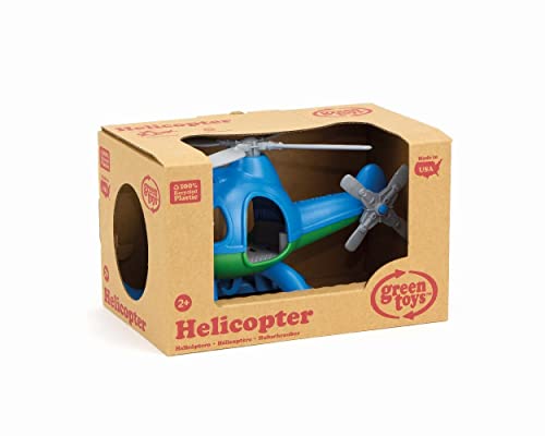 Elicopter Verde de jucarie, Albastru, 14.92 cm * 24.45 cm * 15.56 cm