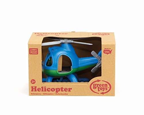 Elicopter Verde de jucarie, Albastru, 14.92 cm * 24.45 cm * 15.56 cm