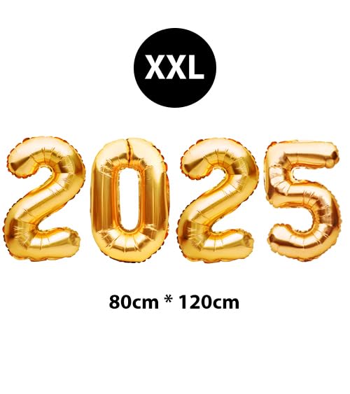 Set Deko Silvester XXL 2025 | Decoratiuni Petrecere An Nou | Ghirlande, Balonuri XXL, Fotorechizite, Decoratiuni | La Multi Ani!