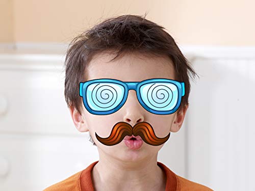 VTech KidiZoom Studio (Albastru) - Cameră video pentru copii cu jocuri distractive, cameră digitală cu efecte speciale, baterie reîncărcabilă, cadou ideal de Crăciun pentru băieți și fete de 5 ani+.