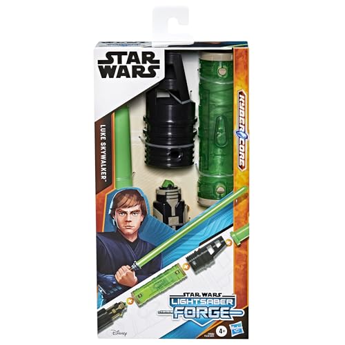 Sabia laser Star Wars Kyber Core Luke Skywalker, perfectă pentru costume de supereroi pentru copii de la 4 ani.