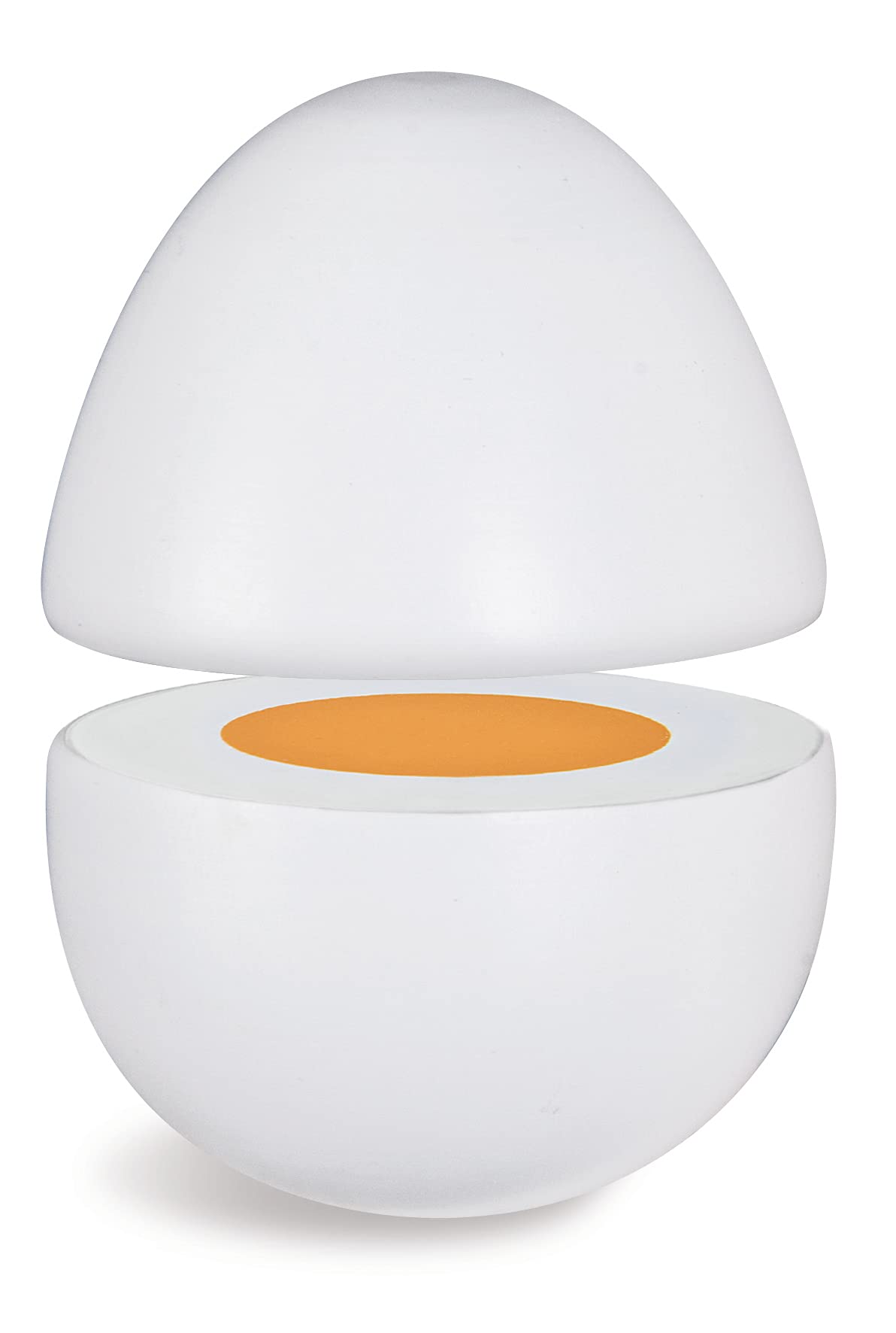 Eichhorn 100003737 - Cutie cu 6 ouă, 3 cu funcție magnetică, 10,5x16x7cm, accesorii pentru magazin de jucării, lemn de mesteacăn