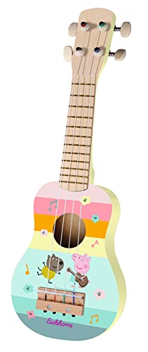 Eichhorn - Chitara de lemn 43cm Peppa Pig