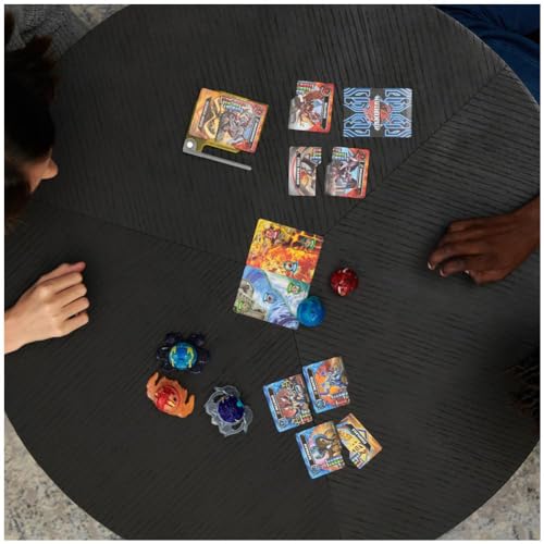 BAKUGAN Pachet Ultimate 6, Special Attack Dragonoid, Nillious, Mantid, Octogan, figurine de acțiune personalizabile cu rotație, jucărie pentru băieți și fete