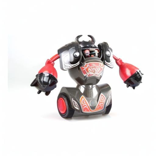 YCOO by SILVERLIT - Pachet 2 Roboți Combatanți Viking - Telecomanda - Ambalaj Ecologic - Ușor de Deschis - 14cm - Înfruntă-ți Inamicul! - 5-10 Ani
