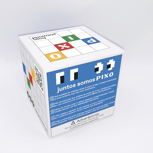 Puzzle Pixo World DB003, Multicolor
