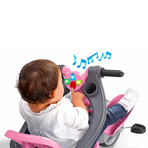 Tricicleta muzicala Baby plus 3 in 1 Feber