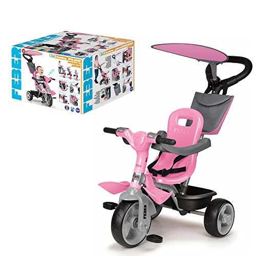 Tricicleta muzicala Baby plus 3 in 1 Feber