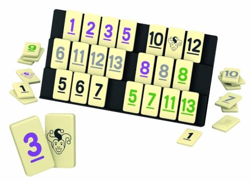 Schmidt Spiele 49282 - Classic Line MyRummy, Joc de Plăci cu Piese Mari