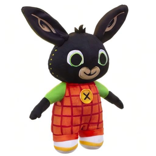 Bing Jucărie Plush Vorbitoare 33 cm, pentru copii 0 luni+, ideală pentru nou-născuți, repetă frazele preferate cu vocea originală, perfectă pentru companie.