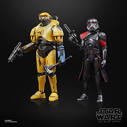 Star Wars The Black Series, Ned-B și Purge Trooper, Pachet de 2 Figurine din Grafit de 15 cm, Exclusiv pe Amazon
