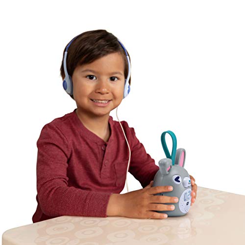 VTech StoriKid Pocket - Povestitor pentru copii, jucărie portabilă pentru bebeluși de la 6 luni, salvează povești, timer, versiune ESP, gri