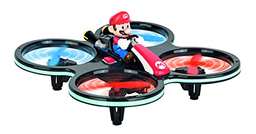 Drona jucarie Quadcopter Carrera RC Nintendo Mario Copter