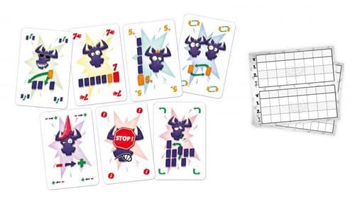 GIGAMIC - Six Qui Surprend Amzix - Joc de cărți pentru 10 ani+
