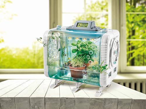 Clementoni Laborator Galileo - Seră High Tech - Set de Experimente și Jucărie pentru Copii de la 8 Ani, Clementoni 59406