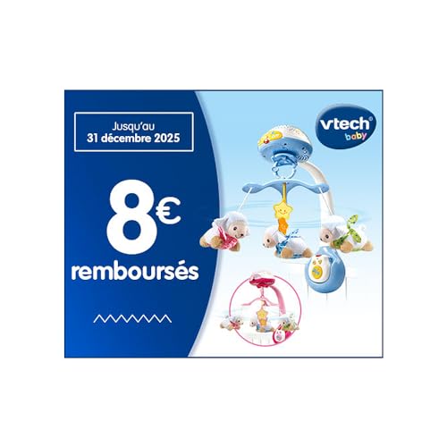 VTech Baby Carusel cu proiector 3-in-1, 0-12 luni (fr.)