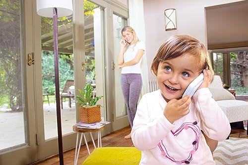 Cefa Toys - 2 telefoane de jucarie cu bluetooth, Jucărie Educațională, Ecran Tactil cu Lumini și Sunete, Include Jocuri cu Numere, Vehicule, Culori și Animale, pentru Copii de la 12 Luni.