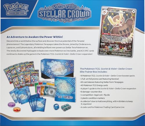 Cutie Elite Trainer Pokémon 190-85922 Stellar Crown, Multicolor