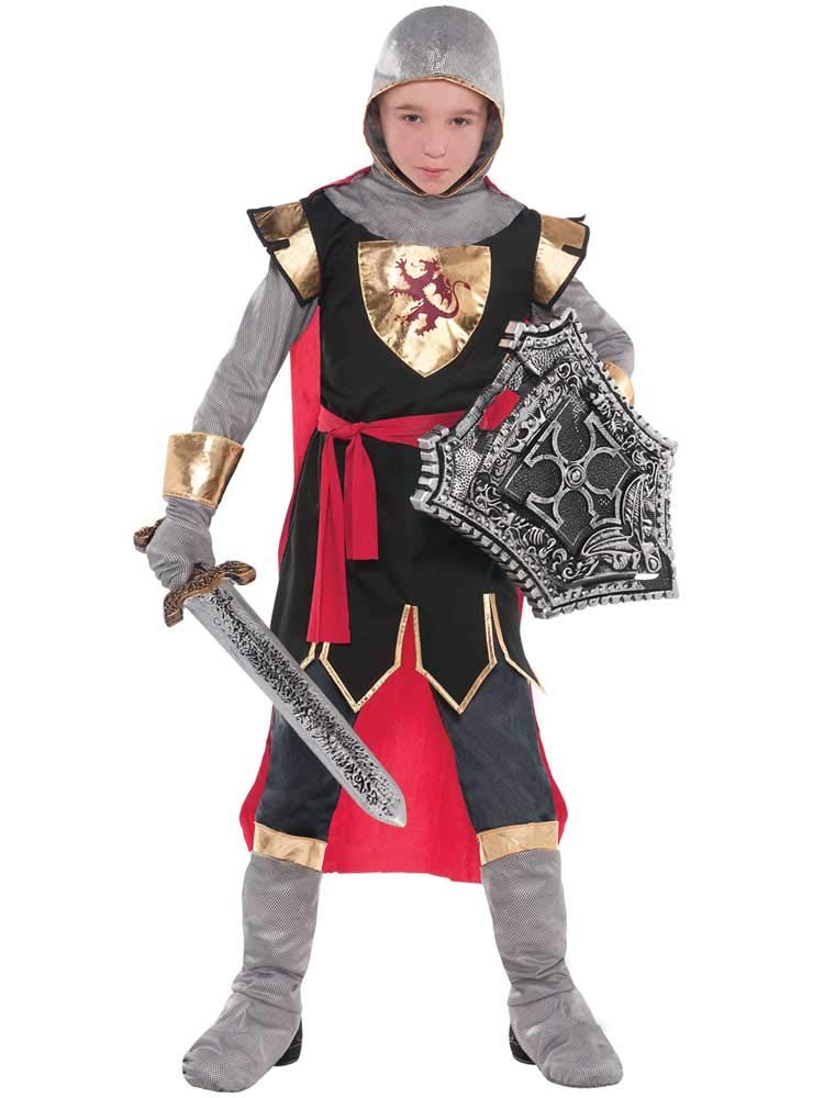 amscan 9904192 Set costum cavaler cruciat pentru copii 10-12 ani