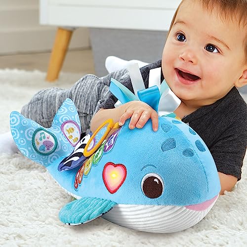 VTech Baby Balena Wal - Jucărie de Stimulare și Descoperire, Albastru