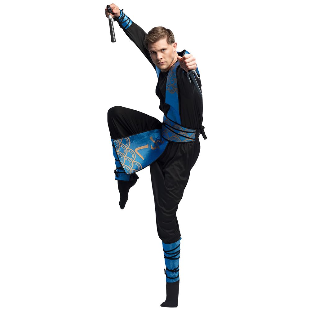 Boland 50433 Set de arme ninja 7 piese accesorii pentru costume de carnaval
