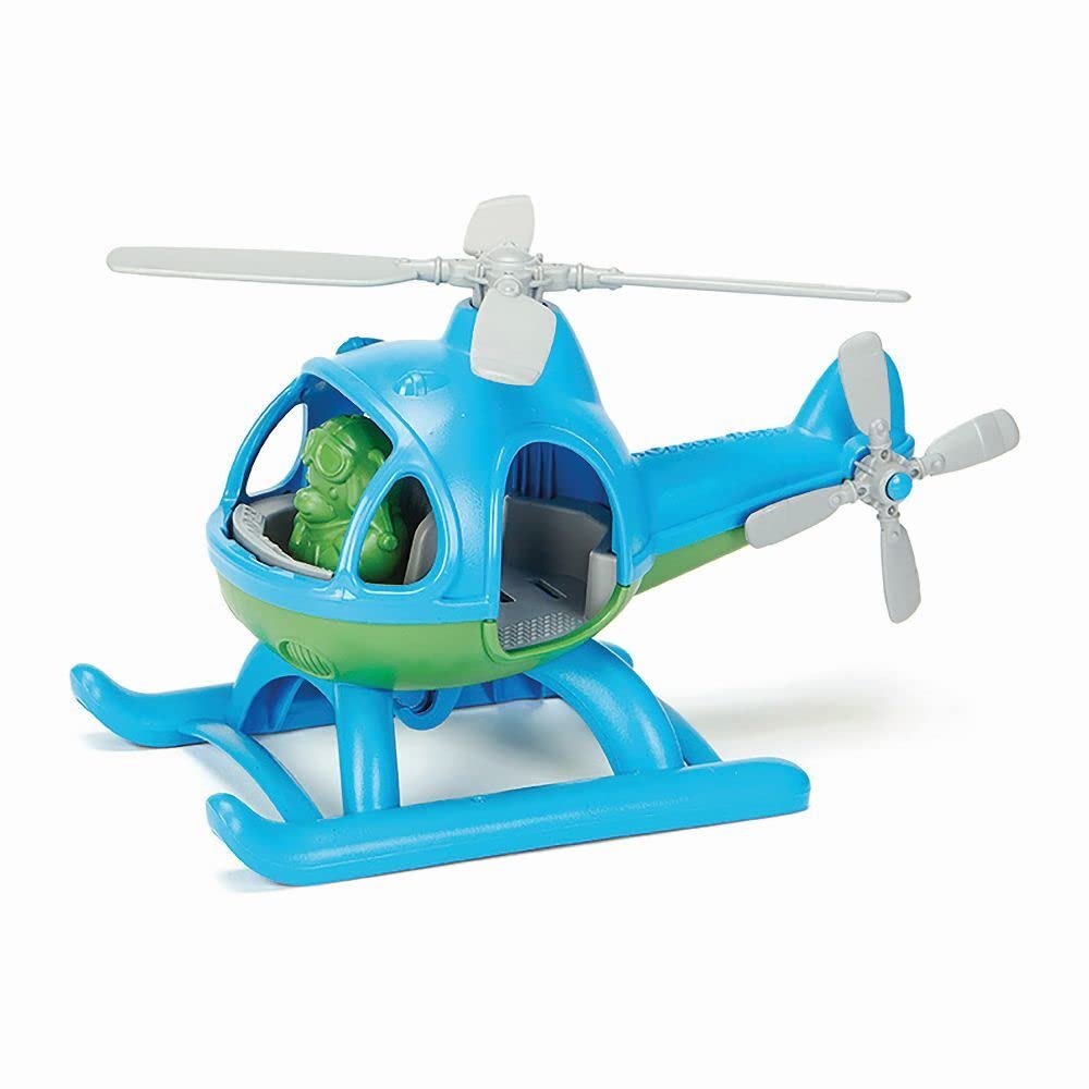Elicopter Verde de jucarie, Albastru, 14.92 cm * 24.45 cm * 15.56 cm