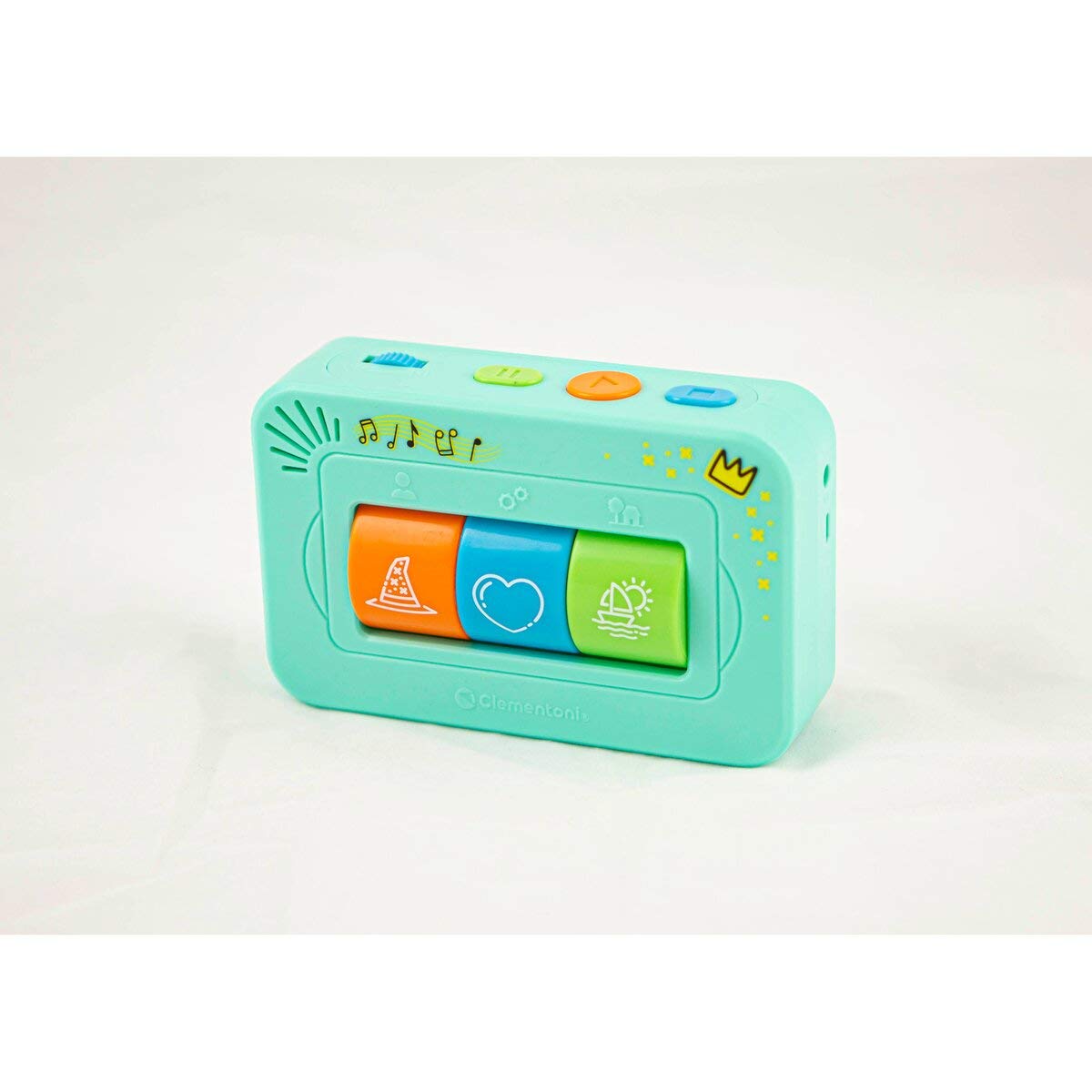 Clementoni Povestitor - Distracție audio interactivă pentru copii de la 3 ani - Povești captivante de noapte bună cu povești preferate personalizate - 59202