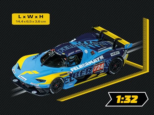 Carrera Evolution 20027744 KX BOW GTX Mașină slot, 1:32
