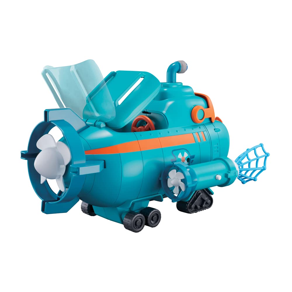 Super Wings EU730809 - Vehicul Transformabil Wild Team Buddy, figură de joc de aproximativ 22 cm pentru copii, jucărie de baie și apă, cu funcții, rezistentă la apă.