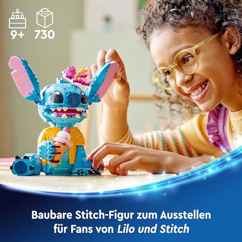 LEGO Disney 43249 Figurină Stitch Lilo & Stitch, 9+ ani