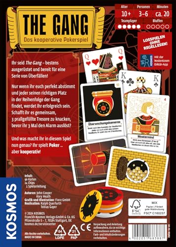 Kosmos 683887 The Gang Joc cooperativ poker, 10+ ani