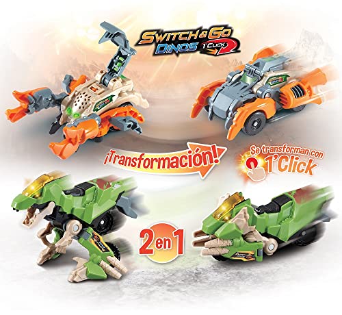 VTECH Switch&Go Dinozaurii TRANSFORMERS - Produs in limba spaniola