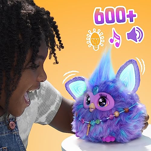 Furby 2.0, Hasbro, Plus, 23x23x13cm, Multicolor, 6+ Violet
