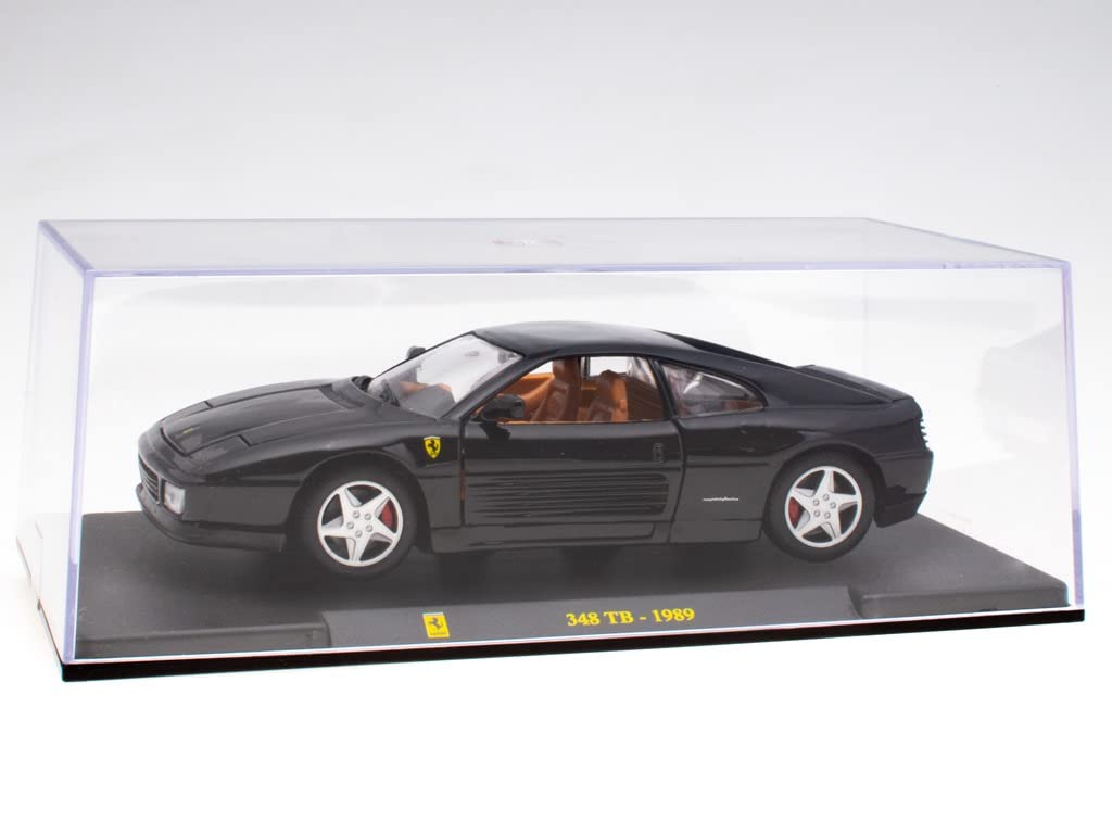Macheta Ferrari 348 TB 1989 cu vitrina plexiglass - 1/24 Bburago