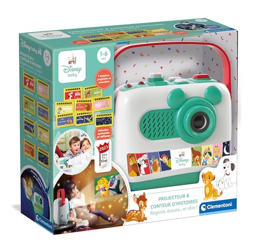 Clementoni Disney Baby Proiector si Povestitor, 4 carti