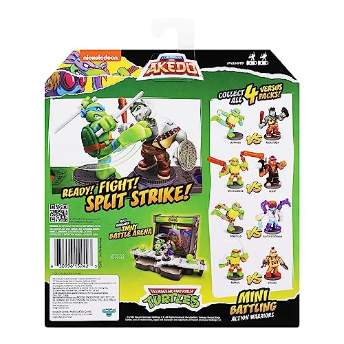 Akedo Testoasele Ninja, Mini Războinici de Bătălie Donatello vs Baxter Stockman