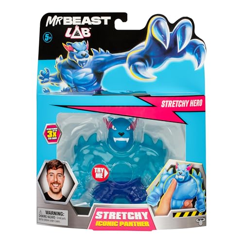 MrBeast Lab Panther Iconic Goo Jit Zu, 11 cm