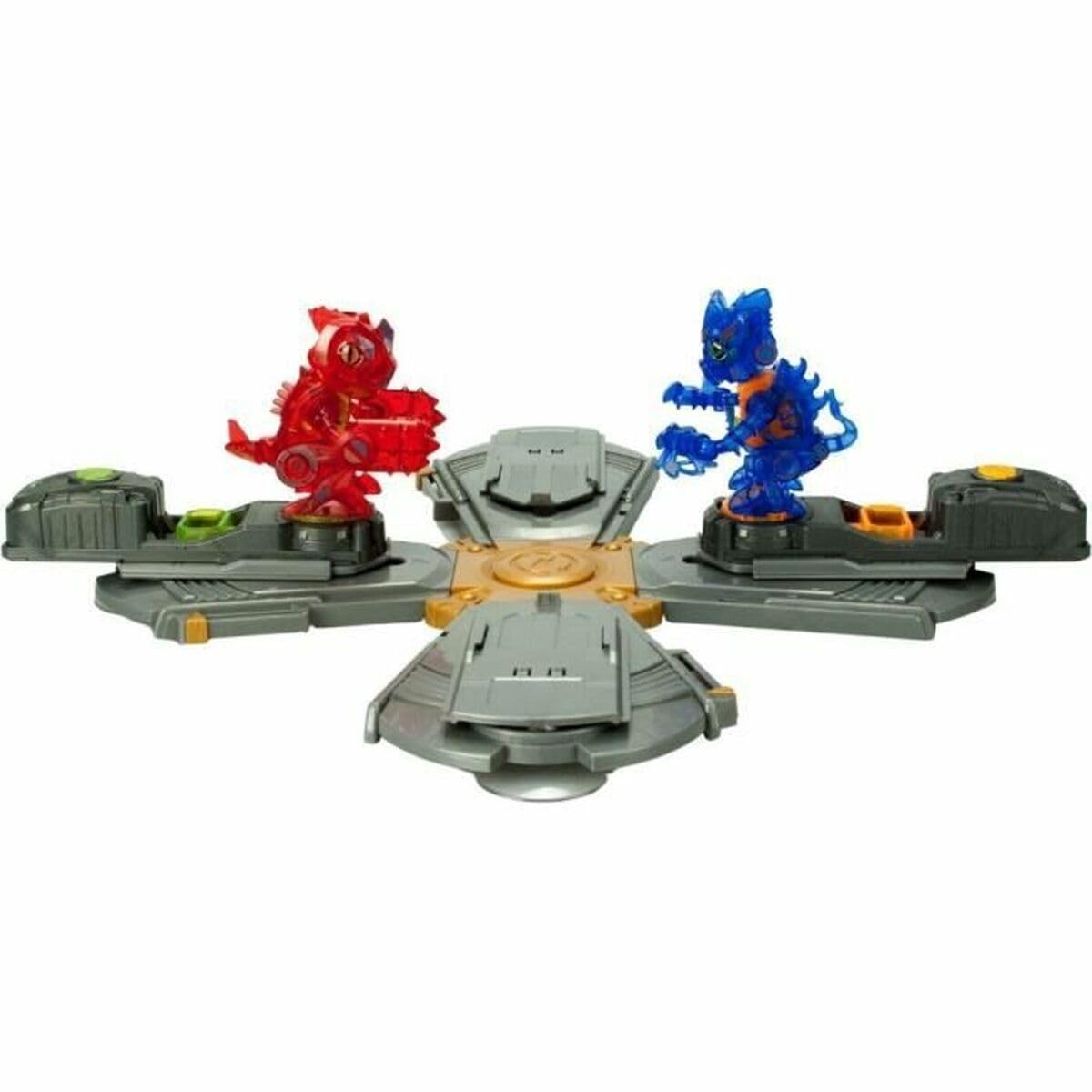 YCOO - Biopod Kombat Deluxe Arena - 2 creaturi electronice cu efecte sonore și de lumină - 2 baze - 10 modele de colecție - baterii LR44 incluse - jucărie pentru copii de la 5 ani