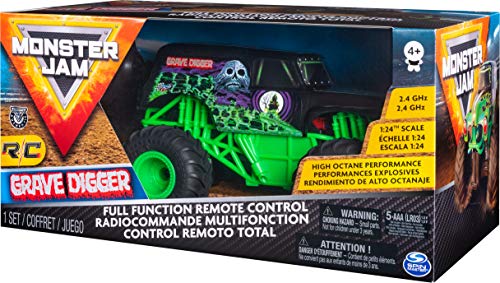 Masina telecomanda Spin Master Monster Jam Grave Digger - 1:24