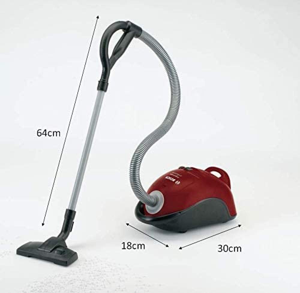 Theo Klein 6828 Bosch Aspirator | Aspirator de jucărie interactiv și oficial licențiat Bosch | Cu funcție de aspirație și sunet pe baterii | Jucărie pentru copii de la 3 ani
