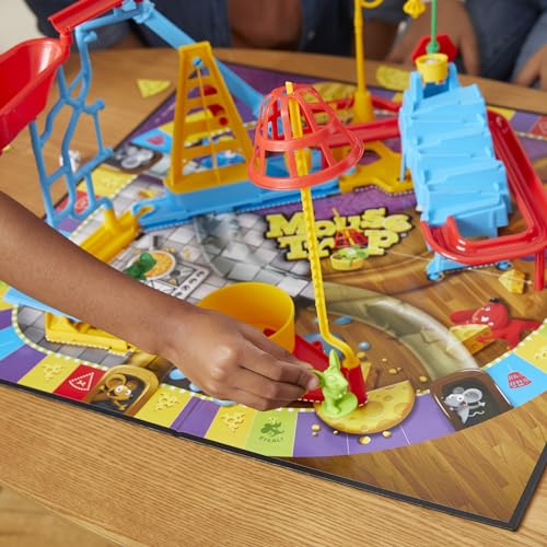 Hasbro Gaming Attrap'Maus - Joc de societate pentru copii de la 6 ani, instalare mai simplă decât versiunile anterioare, C0431448, Multicolor
