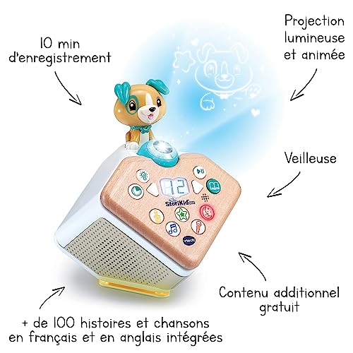 VTech 608085 Storikid Povestitor pentru copii, bej, M