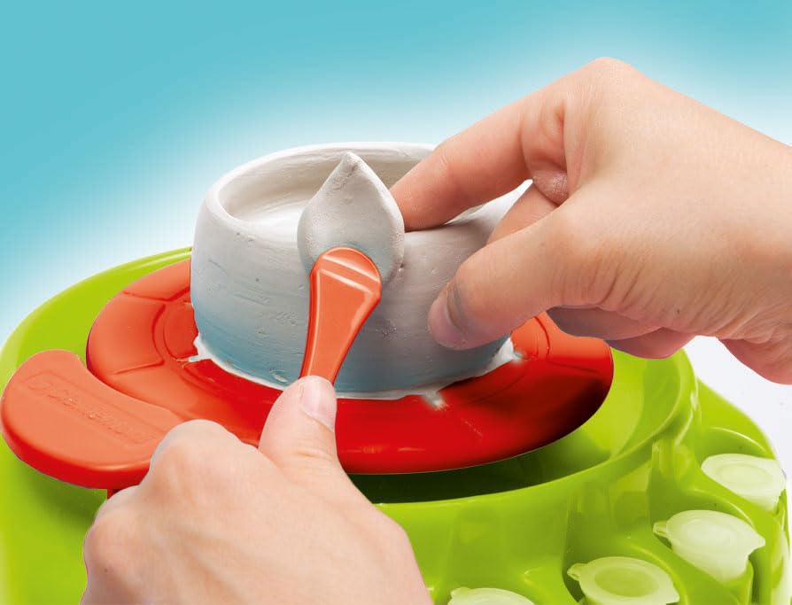 Clementoni Creator de Talente 52312 Turn de Modelaj 2 în 1, 7-10 ani, cu Încărcător