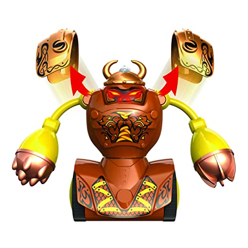 YCOO by SILVERLIT - Pachet 2 Roboți Combatanți Viking - Telecomanda - Ambalaj Ecologic - Ușor de Deschis - 14cm - Înfruntă-ți Inamicul! - 5-10 Ani