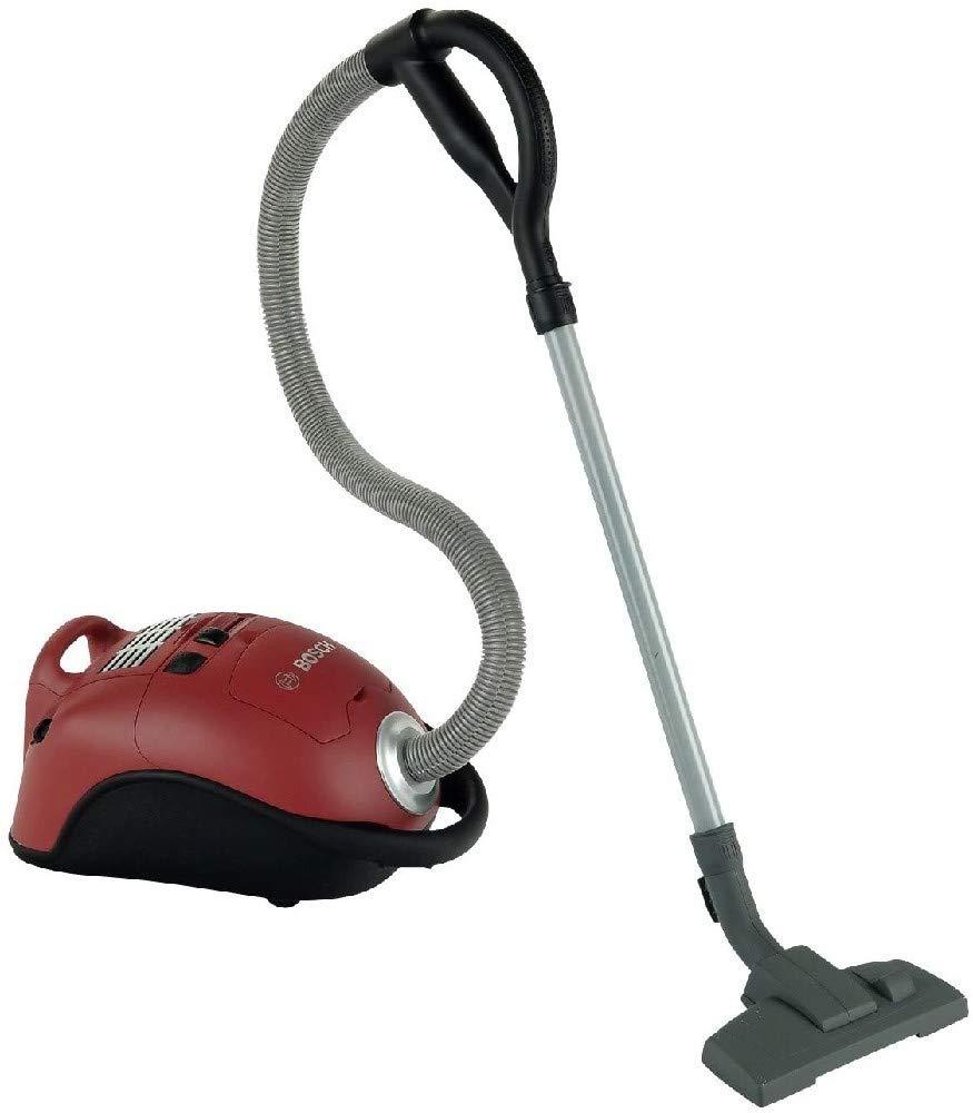 Theo Klein 6828 Bosch Aspirator | Aspirator de jucărie interactiv și oficial licențiat Bosch | Cu funcție de aspirație și sunet pe baterii | Jucărie pentru copii de la 3 ani