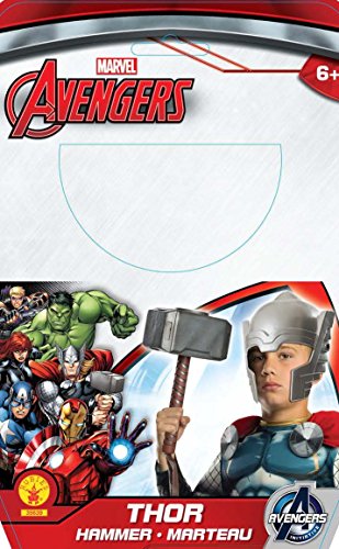 Costum Oficial Rubie's - Ciocanul lui Thor, Avengers Marvel – Împreună invincibili, pentru copii, Mărime unică, Multicolor, Halloween