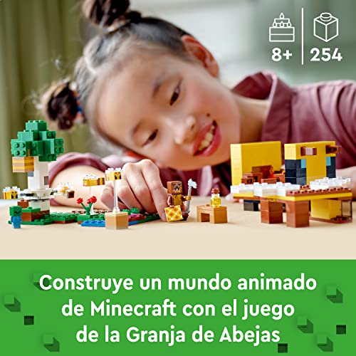 LEGO Minecraft: Casuta albinelor 21241, 8 ani+, 254 piese