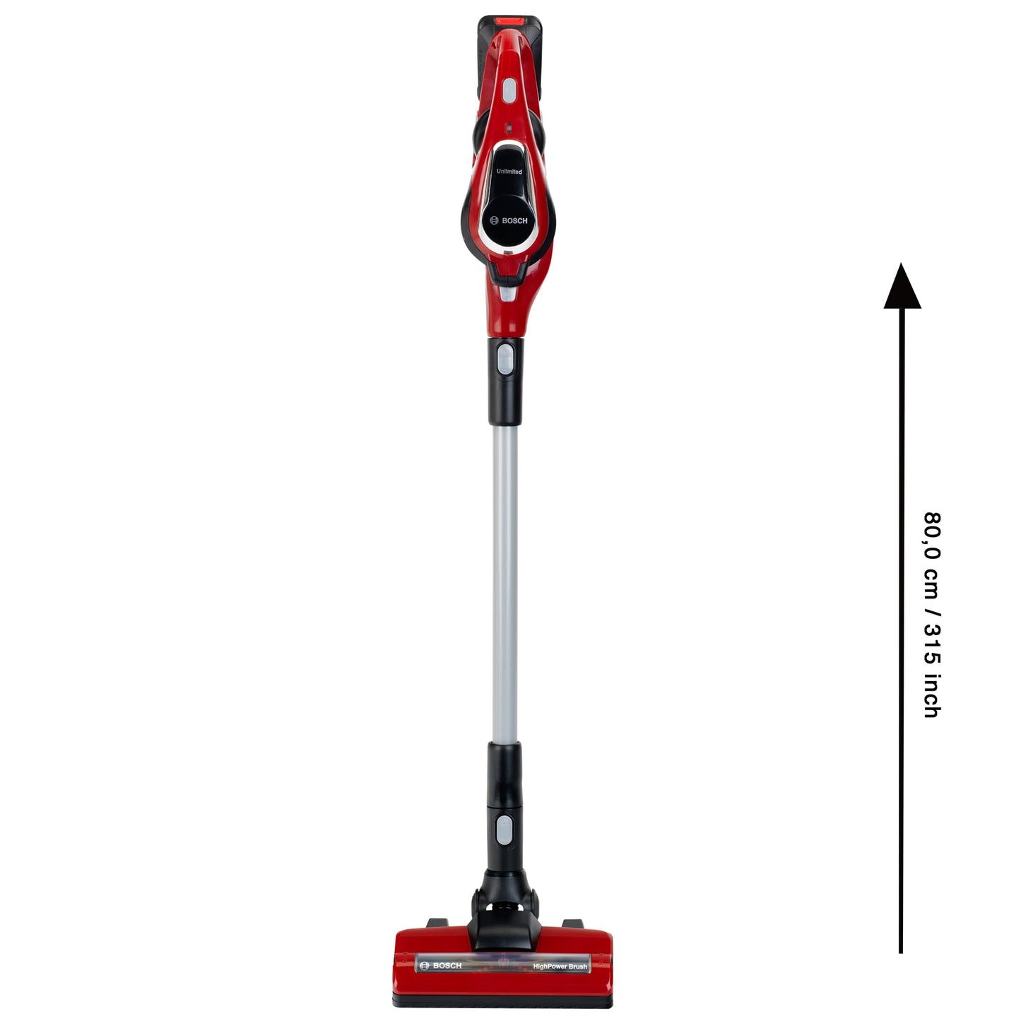 Theo Klein 6808 Bosch Aspirator | Aspirator interactiv și oficial licențiat Bosch | Aspirator cu funcție de aspirație și sunet, funcționează pe baterii | Jucărie pentru copii de la 3 ani