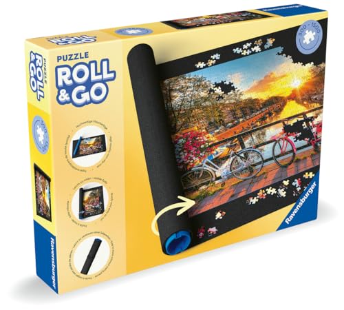 Ravensburger - Tappeto Puzzle 300-1500 Piese | Tappeto Puzzles 110x66cm | Porta Puzzle 1000 Piese